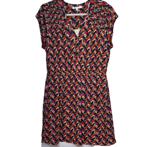 DR2 Multicolor Patterned Women's Dress
